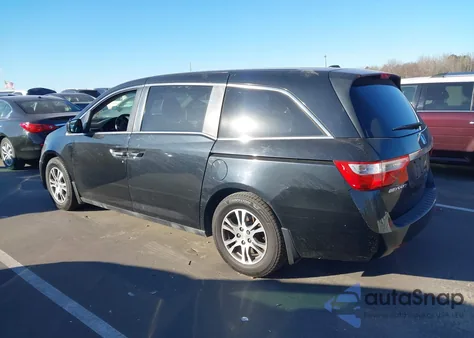 2012 Honda Odyssey Ex-L из США, поврежденный, VIN 5FNRL5H64CB109040
